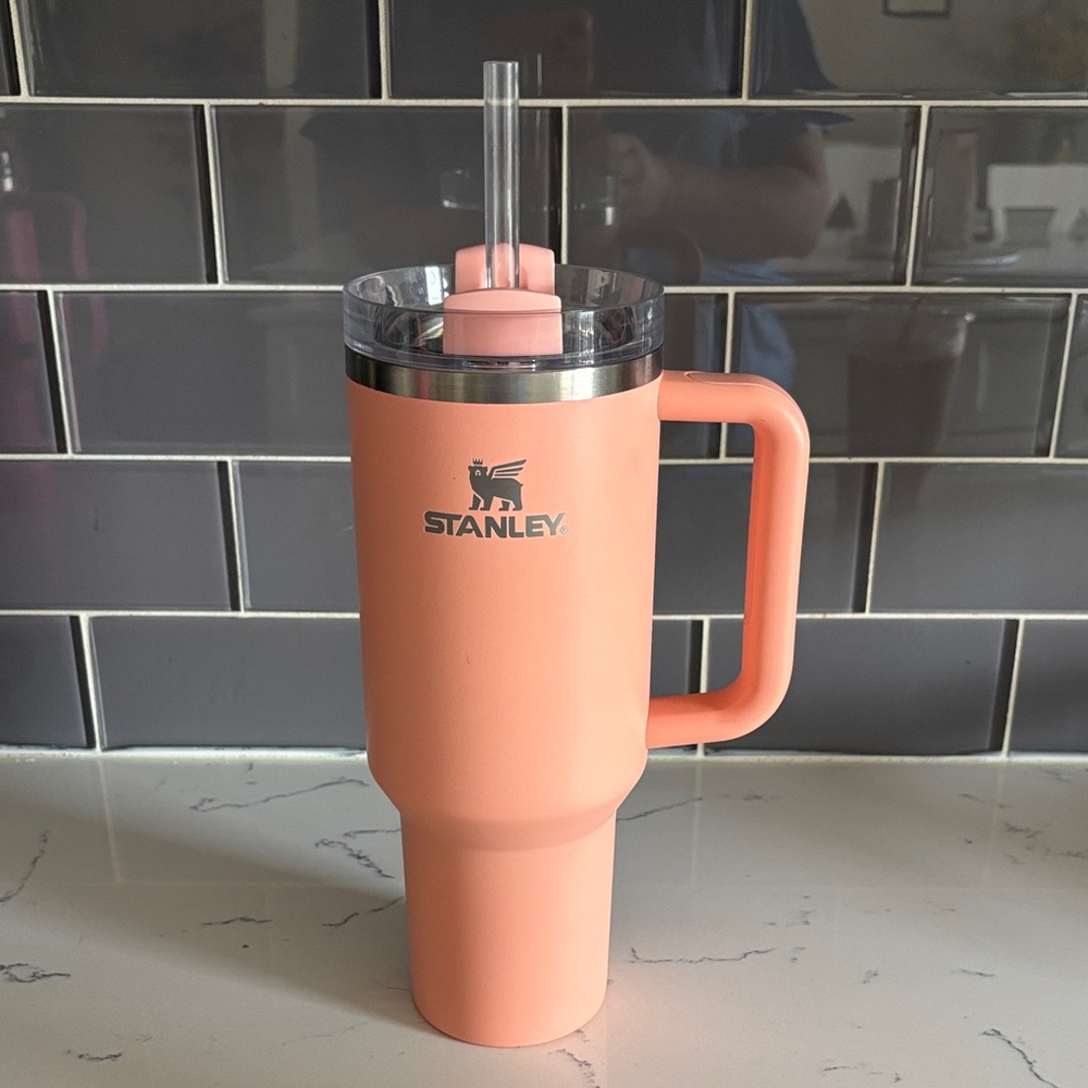 Stanley Coral Tumbler with Handle